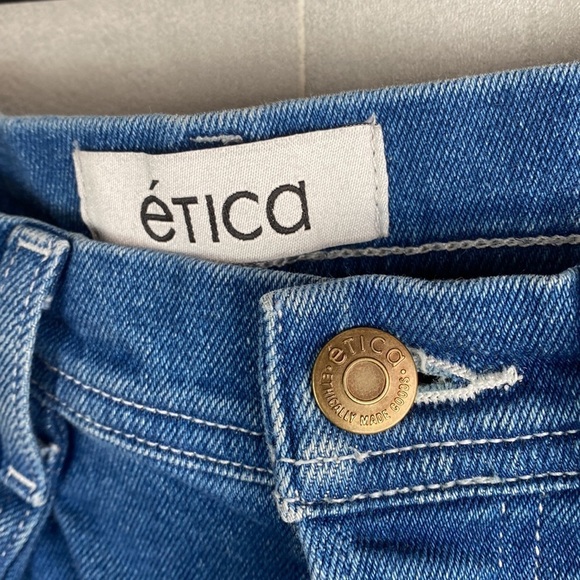 etica tapered button jeans - Picture 4 of 9